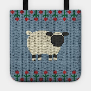 Knitted Sheep Tote