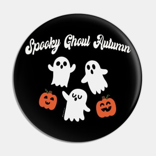 Spooky Ghoul Autumn Pin