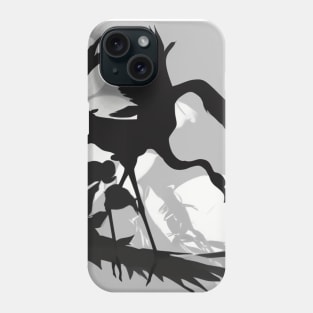 Flamingo Shadow Silhouette Anime Style Collection No. 139 Phone Case