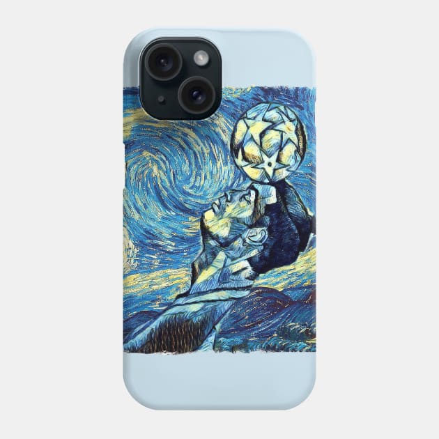 Ronaldo Van Gogh Style Phone Case by todos