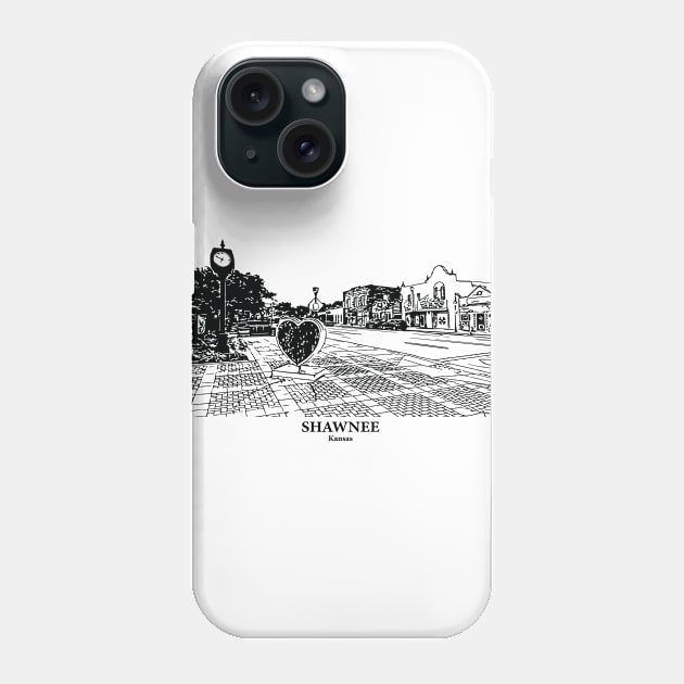 Shawnee - Kansas Phone Case by Lakeric