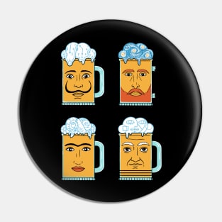 Artist Beers Pin