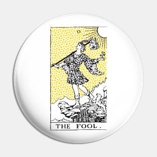 Modern Tarot Design - 0 The Fool Pin