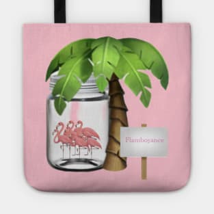 Flamboyance of Flamingos Tote