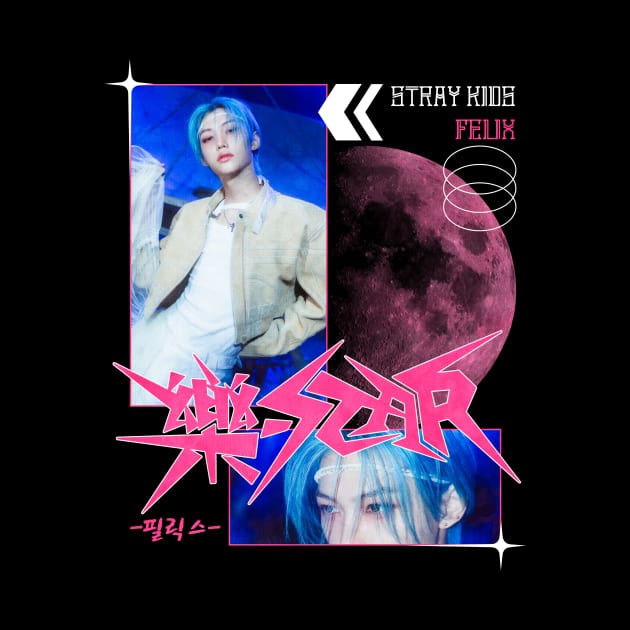 Felix Rock Star Stray Kids by wennstore