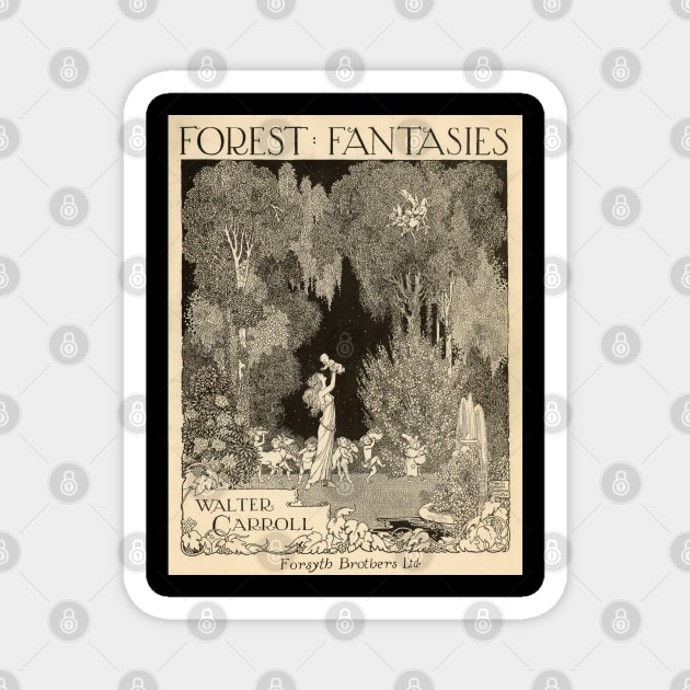 Forest Fairies Magnet by MichaelaGrove