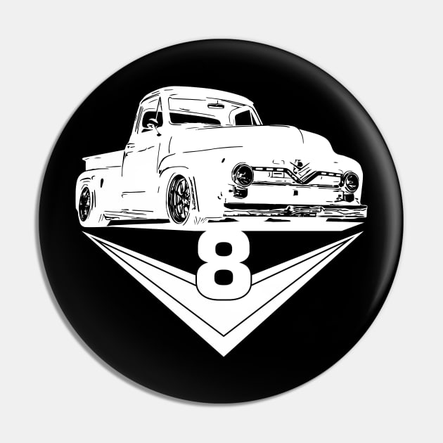 CamCo Truck V8 Pin by CamcoGraphics