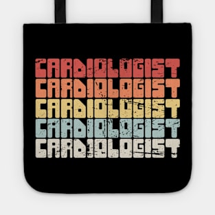 Retro Vintage Heart Doctor Cardiologist Tote