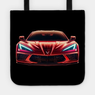 Red C8 Tote