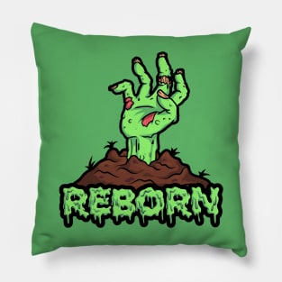 holloween zombie hand design Pillow