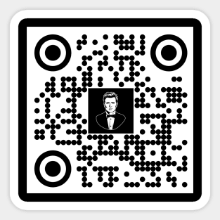 Rickroll - QR Code Sticker for Sale by UsernameIsInUse