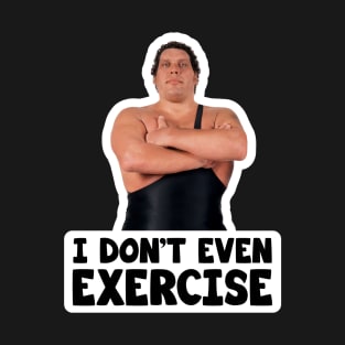 Princess Bride - Andre The Giant - Exercise T-Shirt