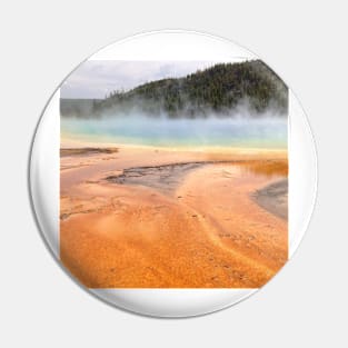 Prismatic Springs Yellowstone Park Pin