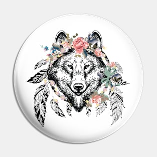 Wolf Spirit Pin