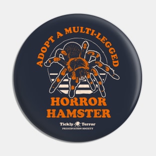 Adopt A Multi-Legged Horror Hamster - Spider Pin