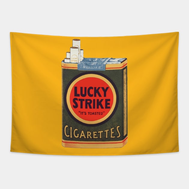 Vintage Lucky Strike Cigarette Packet - Lucky Strike Cigarettes