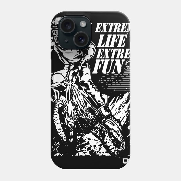 Motorcycle design Phone Case by DAVINCIOO