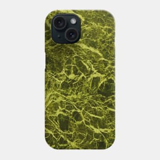 Olive Green Marble Texture Phone Case