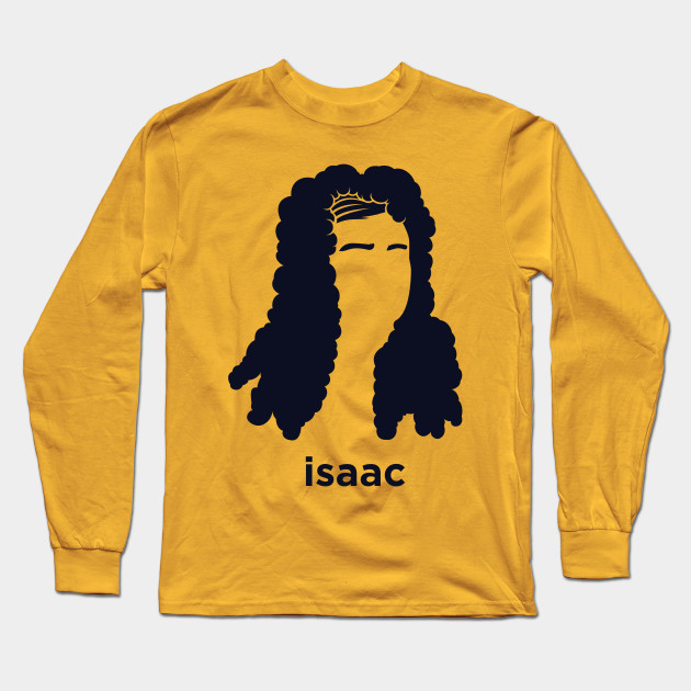 Isaac Newton Hirsute History Laws Of Motion Long Sleeve
