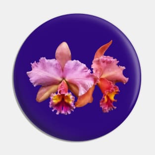 Cattleya Orchid George King Serendipity Pin