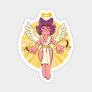 Penny but with wings and a funny hat Magnet