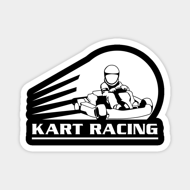 Kart Racing Champ Magnet by c1337s