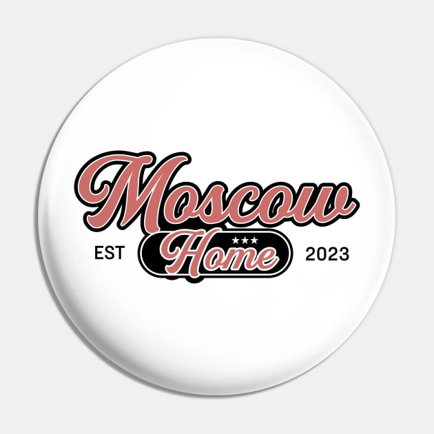 Moscow Home Pin by Thangprinting