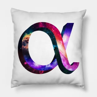 Alpha Galaxy Pillow