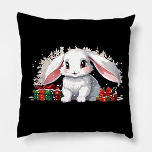 Christmas bunny Pillow