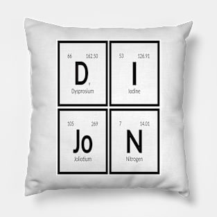 Dijon | Periodic Table Pillow