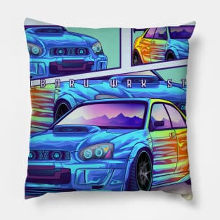 JDM Subaru WRX Blobeye STI Pillow