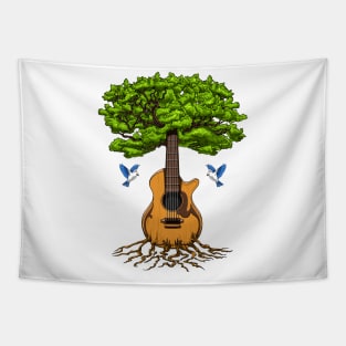 Tree Of Life Acoustic Guitar Tapestry