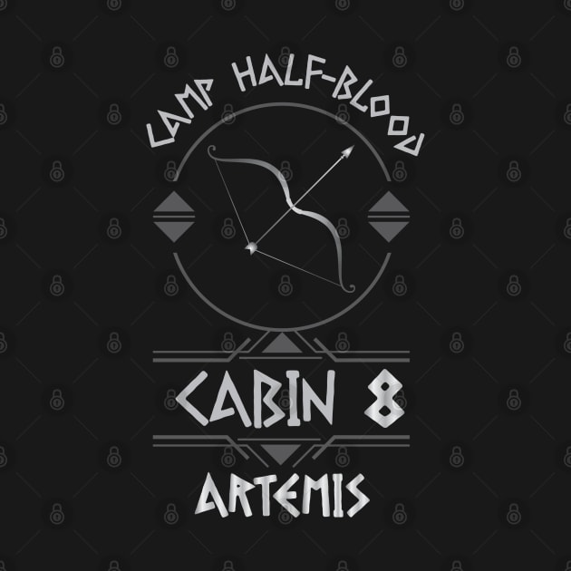 Cabin #8 in Camp Half Blood, Child of Artemis – Percy Jackson inspired design by NxtArt