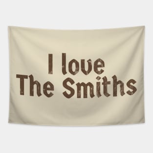 i love the smiths - retro Tapestry