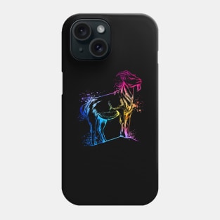 Colorful goat Phone Case