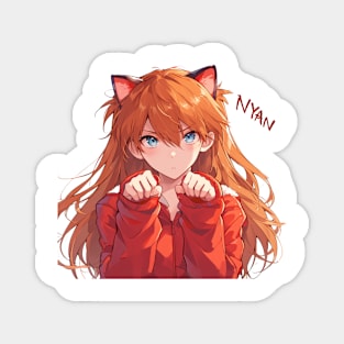 cat asuka Magnet