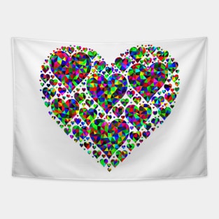 heart love you women's day Tapestry