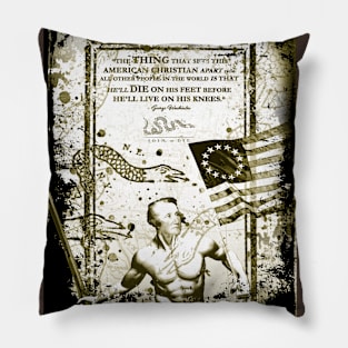 Join or Die Pillow