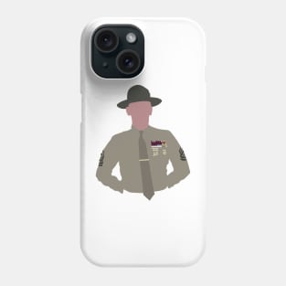 Gunnery Sargent Hartman Phone Case