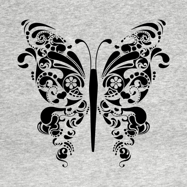 Disover Ornamental Butterfly - Ornamental - T-Shirt