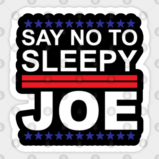 anti biden - Anti Biden - Sticker | TeePublic