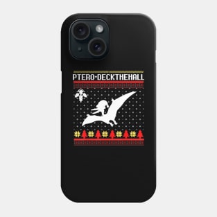 Christmas Dinosaur Ugly Pterodactyl Holiday Party Phone Case