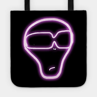 Neon Alien d00d Tote