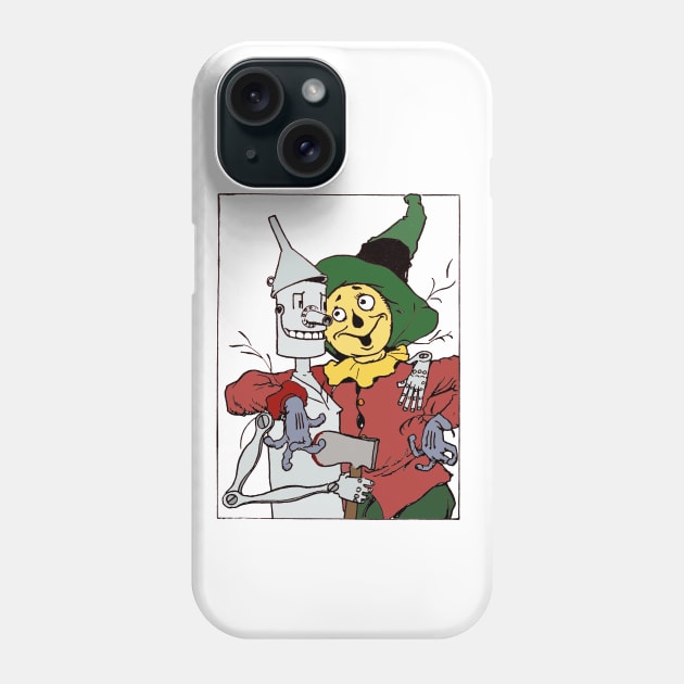 Scarecrow and Tinman Phone Case by MandyE