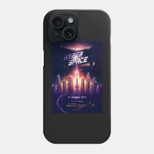 Space Travel Poster Phone Case