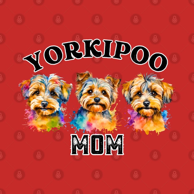 Yorkipoo MOM by Doodle and Things