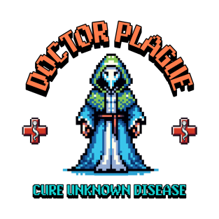 doctor plague pixel art T-Shirt
