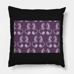 Feelin' Foxy - Purple Pillow