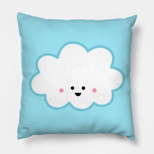 Puffy Little Cloud | by queenie's cards Pillow