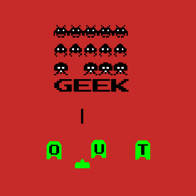 Galaga geek out by GrafixWizard